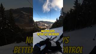 Steepest Run At Stowe Vt