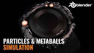 Blender tutorial: Particles & Metaballs