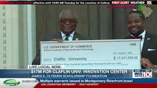 Claflin University receives $17 million to construct new computer science facility