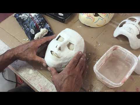 How to Make a Theater Mask Making Tutorial with Zarco Guerrero