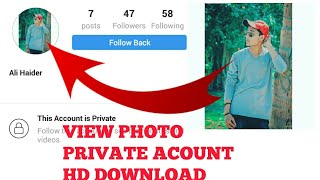 How To View And Download Instagram Profile Picture | PRIVATE ACCOUNT |  #Instagram #View #Photo screenshot 3