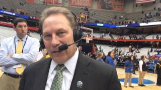 Michigan State coach Tom Izzo talks about East Region MVP Travis Trice screenshot 1