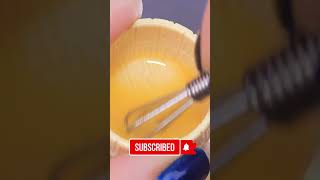 Making pancakes 🍳 DIY Mini food for dolls #shorts
