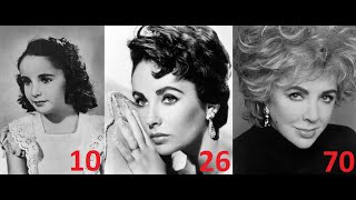 Elizabeth Taylor from 0 to 79 years old