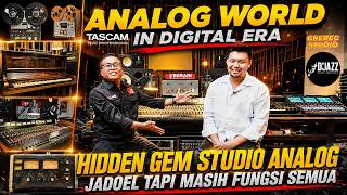PECINTA SOUND ANALOG MANA SUARANYA?!? HIDDEN GEM STUDIO ANALOG JADOEL TAPI MASIH FUNGSI SEMUA SON!