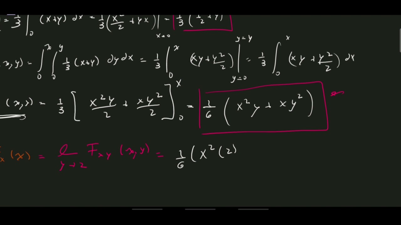 Distribución Conjunta y Marginal - YouTube
