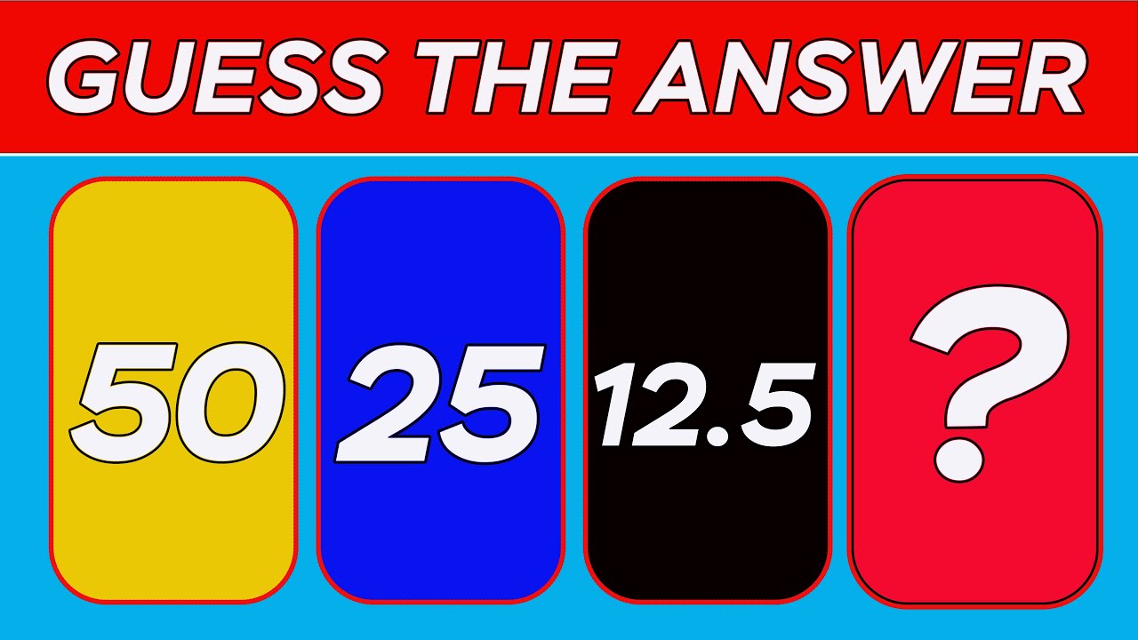 Ultimate Number Series Challenge | Are You a Math Genius?