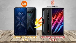 Xiaomi Black Shark 4 Pro Vs ZTE Nubia Red Magic 6 Pro