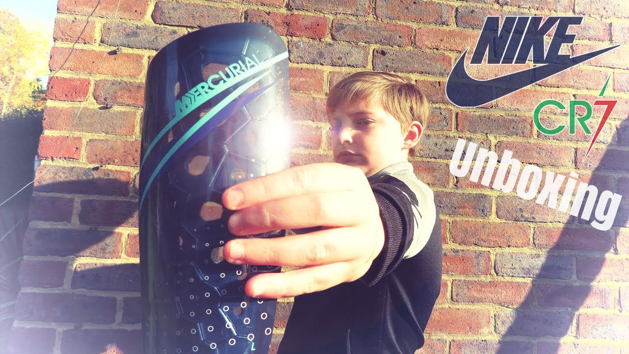 Unboxing - NEW Nike CR7 Mecurial Shin Pads