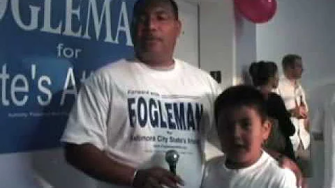 Steve Fogleman at Campaign Headquarters Kickoff
