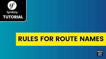 Symfony routes tutorial: It
