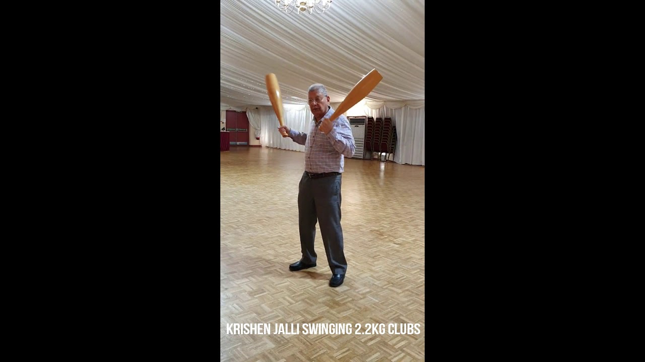 Krishen Jalli Indian Clubs