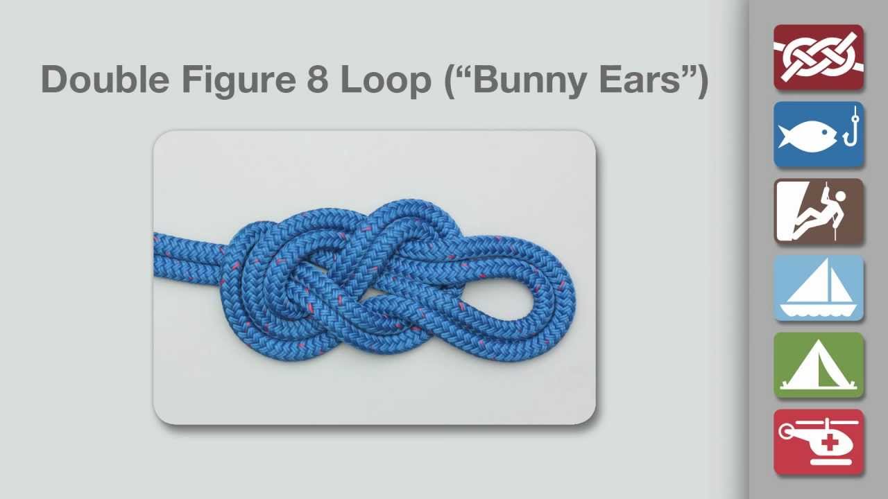 Learn How to Tie a Double Loop Figure 8