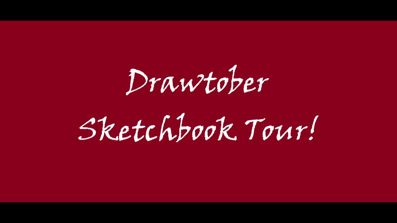 Drawtober Sketchbook Tour 2020!