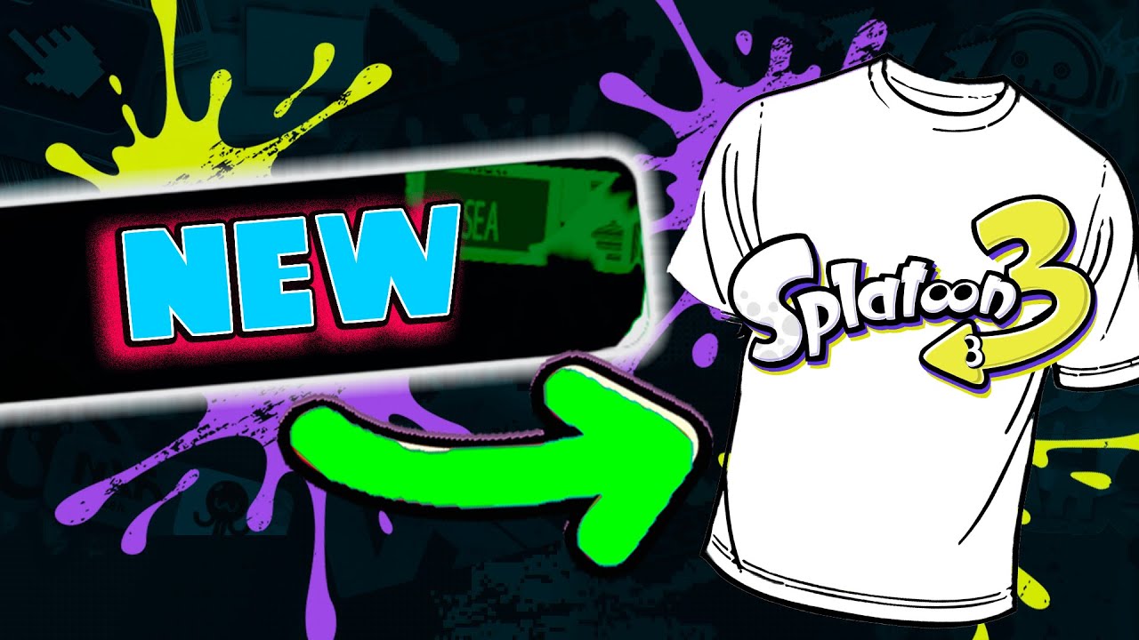 NEW - OFFICAL NINTENDO and Uniqlo SPLATOON 3 CLOTHES