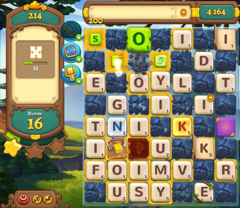AlphaBetty Saga level 214 ENGLISH 😈