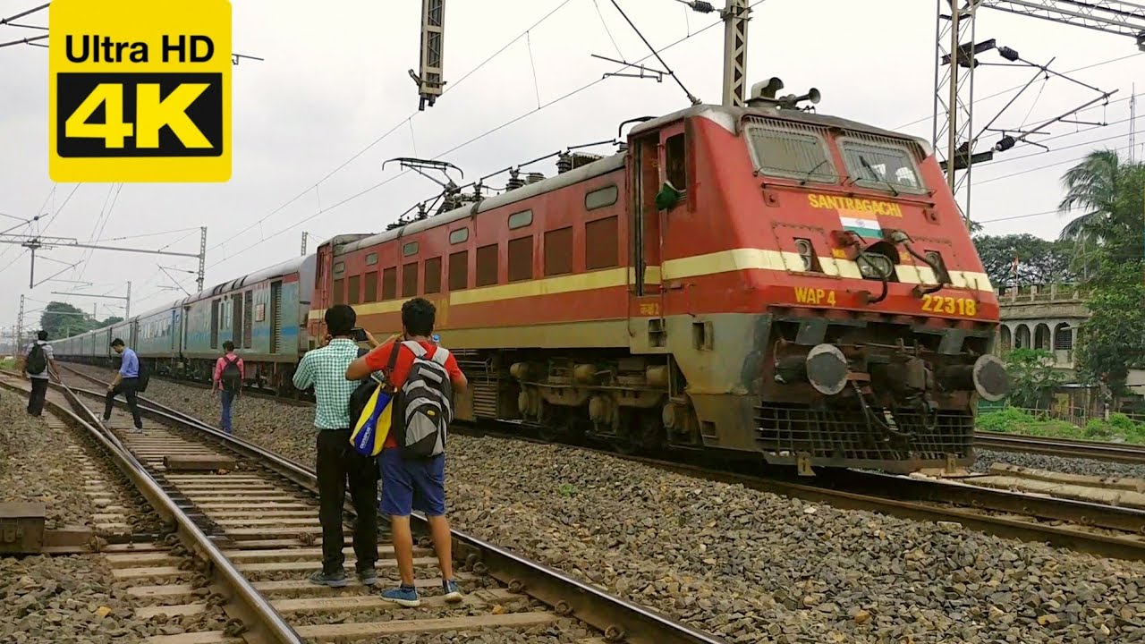 120 km/hr- Howrah Puri Shatabdi Express - YouTube
