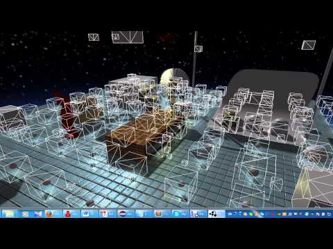 #10 Java 3D遊戲開發紀錄影片 - 模型載入優化、Frustum Culling和事件觸發