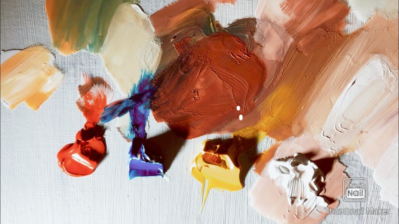 how to make dark skin tones with acrylic paint YouTube