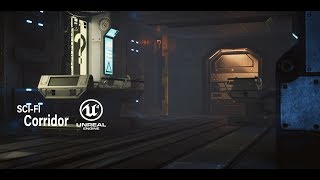 UE4 Scifi Corridor