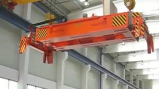 Hydralic container spreader