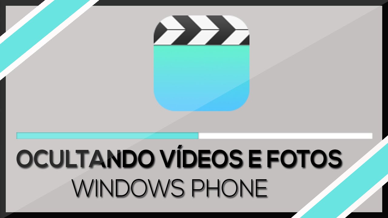 Como ocultar vídeos e fotos no windows phone - Kyms calc