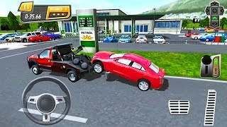 Gas Station Car Parking Simulator - Tow Truck, Bus and SUV - Android Gameplay screenshot 3