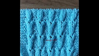 768**Einfaches Muster für Anfänger**Stricken mit einer Skizze.*Tutorial **Handarbeit