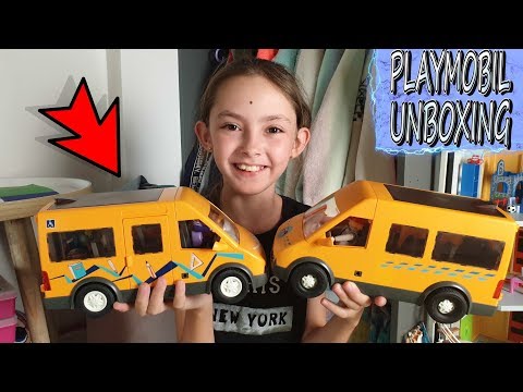 JE COMPARE LE NOUVEAU BUS PLAYMOBIL 2019 À CELUI DE 2018 ! (UNBOXING)