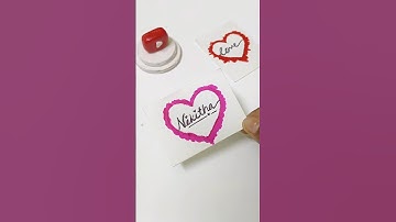 comment your name ❤️//#ytshorts #calligraphy #art #shortvideo #shweta