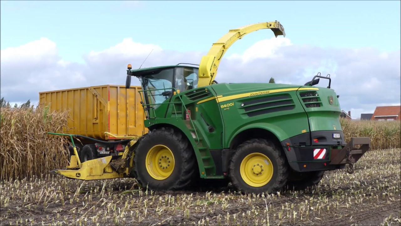 Aernouts - Tax mais hakselen 2019 (1) , John Deere 8400