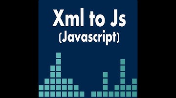 convert xml data to array in javascript