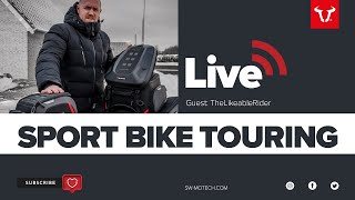 How does a sport bike touring setup look like? 