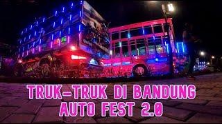 Truktruk Peserta Lomba Bandung Auto Fest