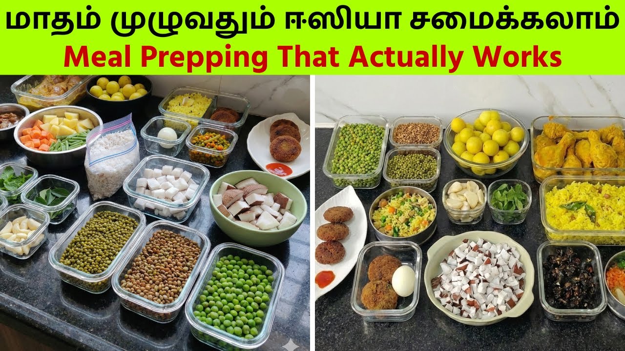 🔴Monthly Meal Prepping Ideas - Meal Planning - மாதம் முழுவதும் ஈஸியா சமைக்கலாம்  Easy Cooking Tricks