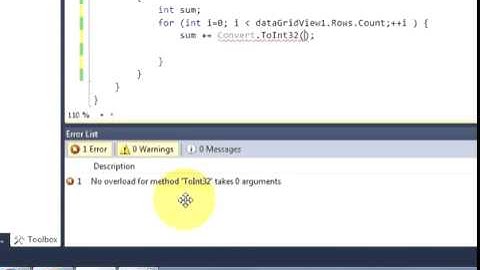 C# Tutorial 71  How to Display sum and average of Row in dataGridview