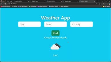 Weather App Project Using Flask | Real-Time Weather with OpenWeatherMap API