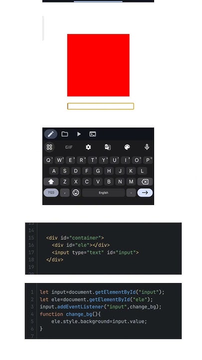 Change the background color using JavaScript#shorts #javascript#coding ...