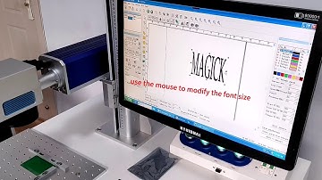 How to use EZCAD Software in laser marking machine