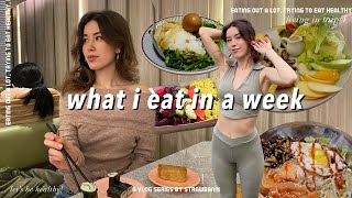 what I eat in a week | eating healthy in taipei & how much I spend