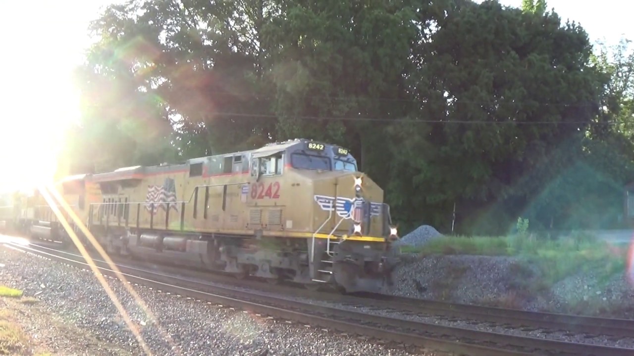 Norfolk Southern 172 EB With UP Leader! Mableton,Ga 05052019© YouTube