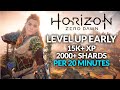 Horizon Zero Dawn Early Game Level Up Faster & More Shards