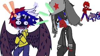 You're such a handsome young man //countryhumans// Lazy// RusAme // #rusame // #countryhumans