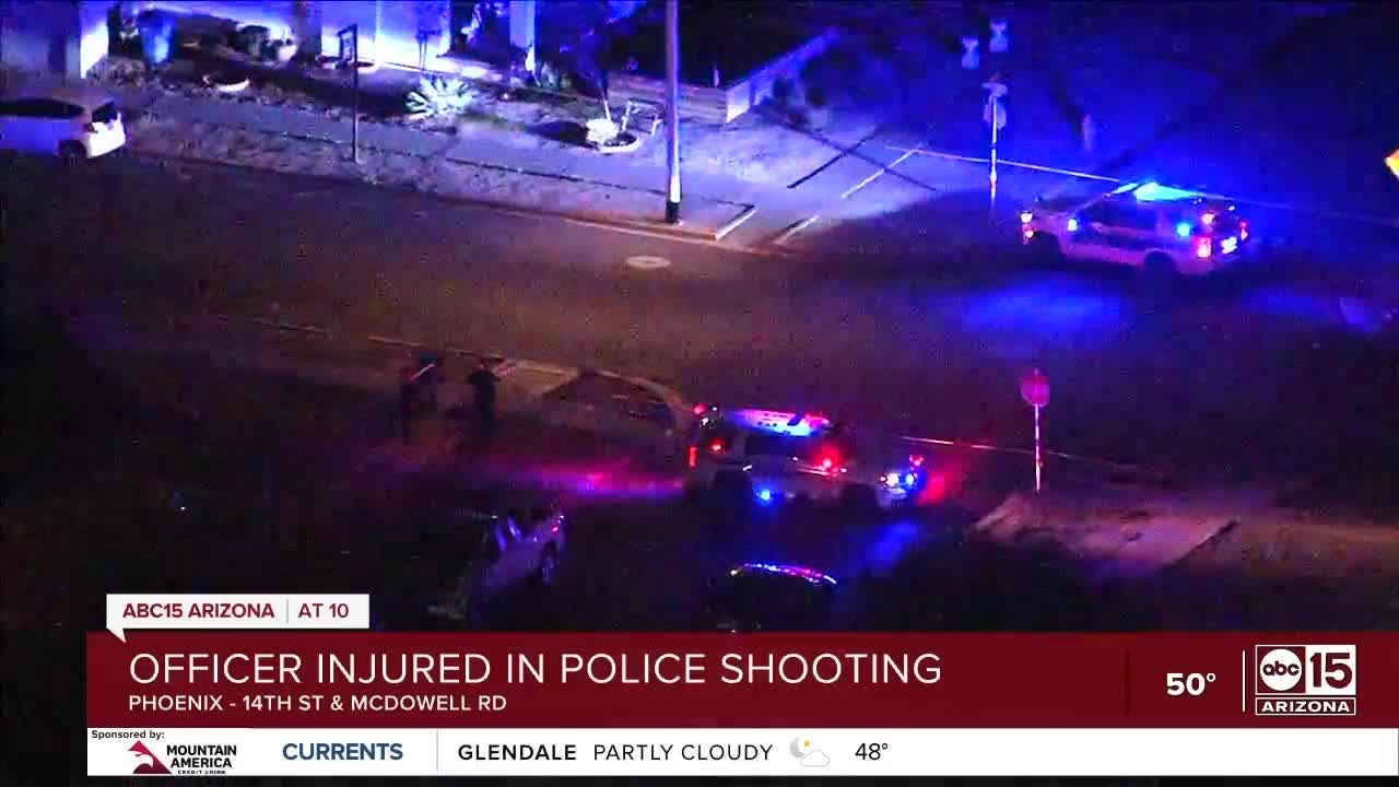 Officer, man injured after shooting involving Phoenix PD near 14th ...