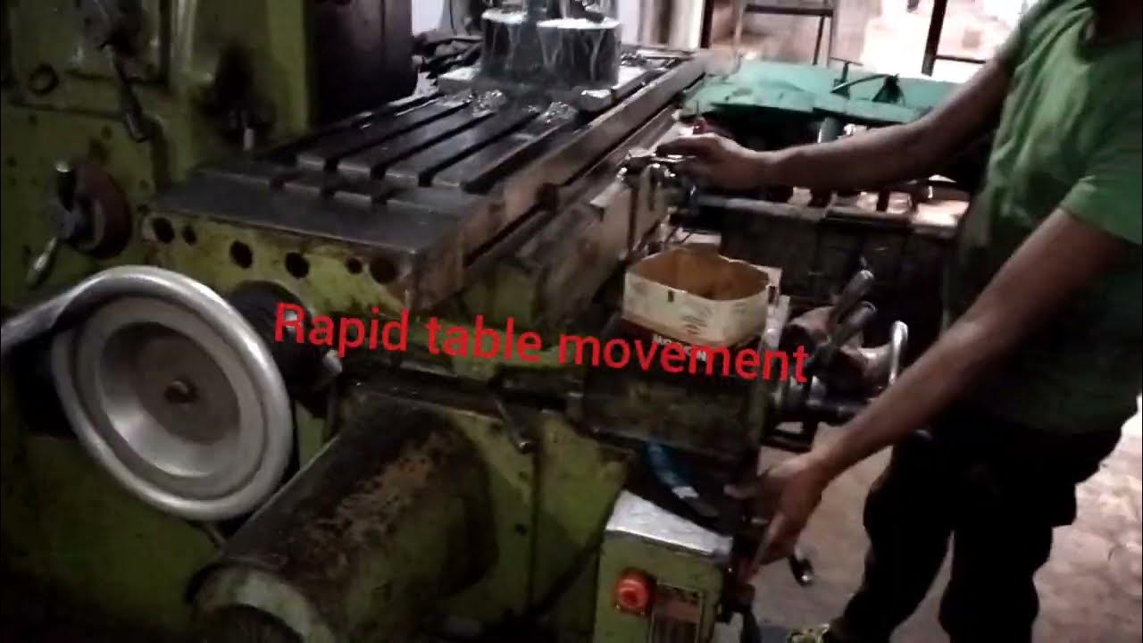 Milling Machine operations slab milling Plain milling double