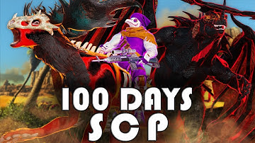 I Spent 100 Days in SCP Ark... Here