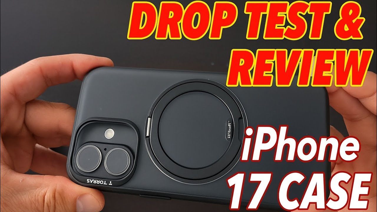Torras for iPhone 17 – Drop Test - Torras 360° Ostand O3 Fitness Case