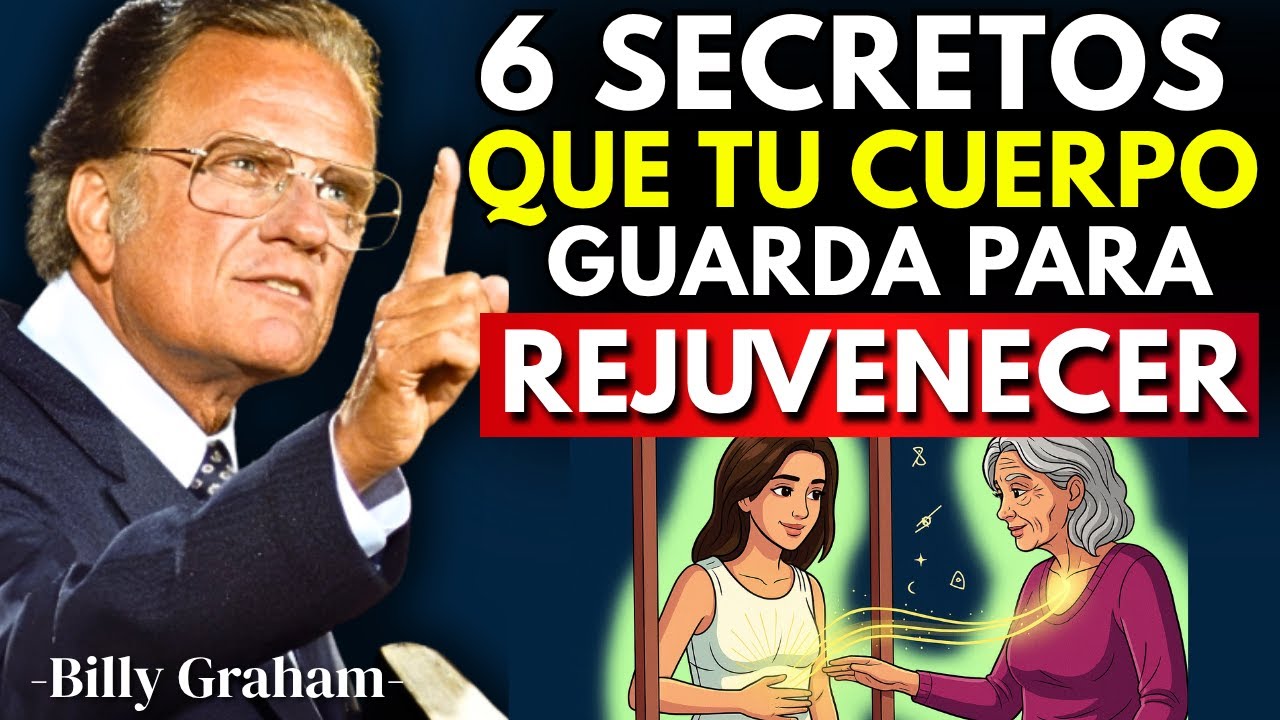 6 Reglas para DETENER el Envejecimiento 🕰️ | Cómo Rejuvenecer Cuerpo y Mente - Billy Graham