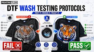 DTF Wash Testing Explained | Standardized Protocols for Reliable Transfers