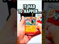 Pack 5… streak over?? 😅 #pokemoncards #tcg #packopening #PerfectOrder #shorts